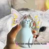 Große Größe Tierhaare Transparent Katzenhaar Organizer Anhänger Schlüsselanhänger Rucksack Souvenirs Aufbewahrungskapsel Haustier Gedenk-Sammlertasche