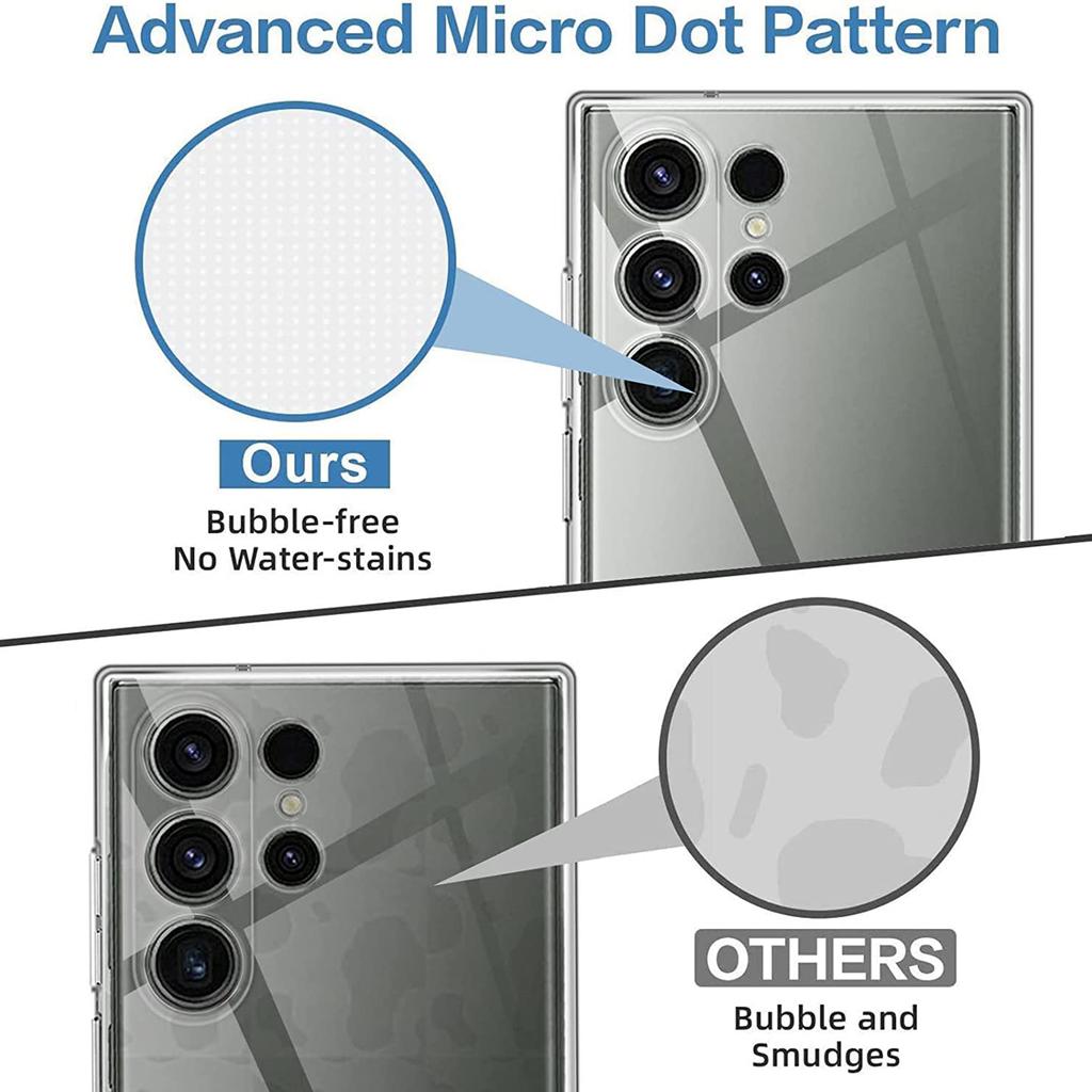 For Samsung Galaxy S23 Ultra Shockproof TPU Cell Phone Case Anti-fingerprint Protective Phone Cover