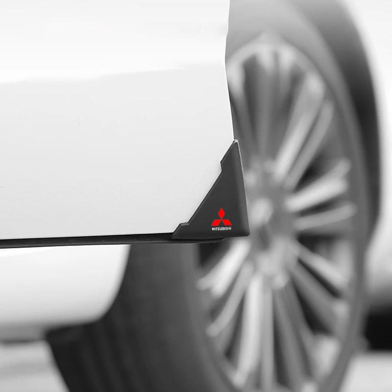 2 Stück Autotür Eckenschutz Aufkleber Auto Styling Für Mitsubishi ASX I200 Outlander Pajero Eclipse Lancer