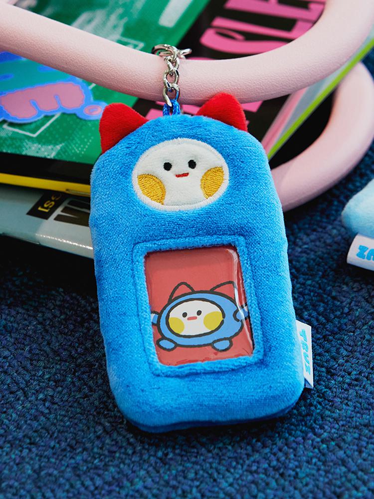 LINE FRIENDS TRUZ WOOPY Minini Doll Photo Holder Keychain