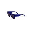 Karl Lagerfeld Unisex 57mm Blue Sunglasses Matte Electric Blue