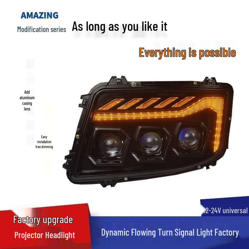 Foton GTL 2019 Model Super Bright H4 LED Laser Headlight Assembly Left