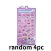 Hot 3D Relief Hollow Stickers - Cute Cartoon Anime Decals Waterproof for Kids Laptop Decor & Anime Fans Gift Presents