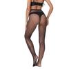 New European and American Style Fishnet Stockings with Hollow-out Jacquard Lace Bottom3188