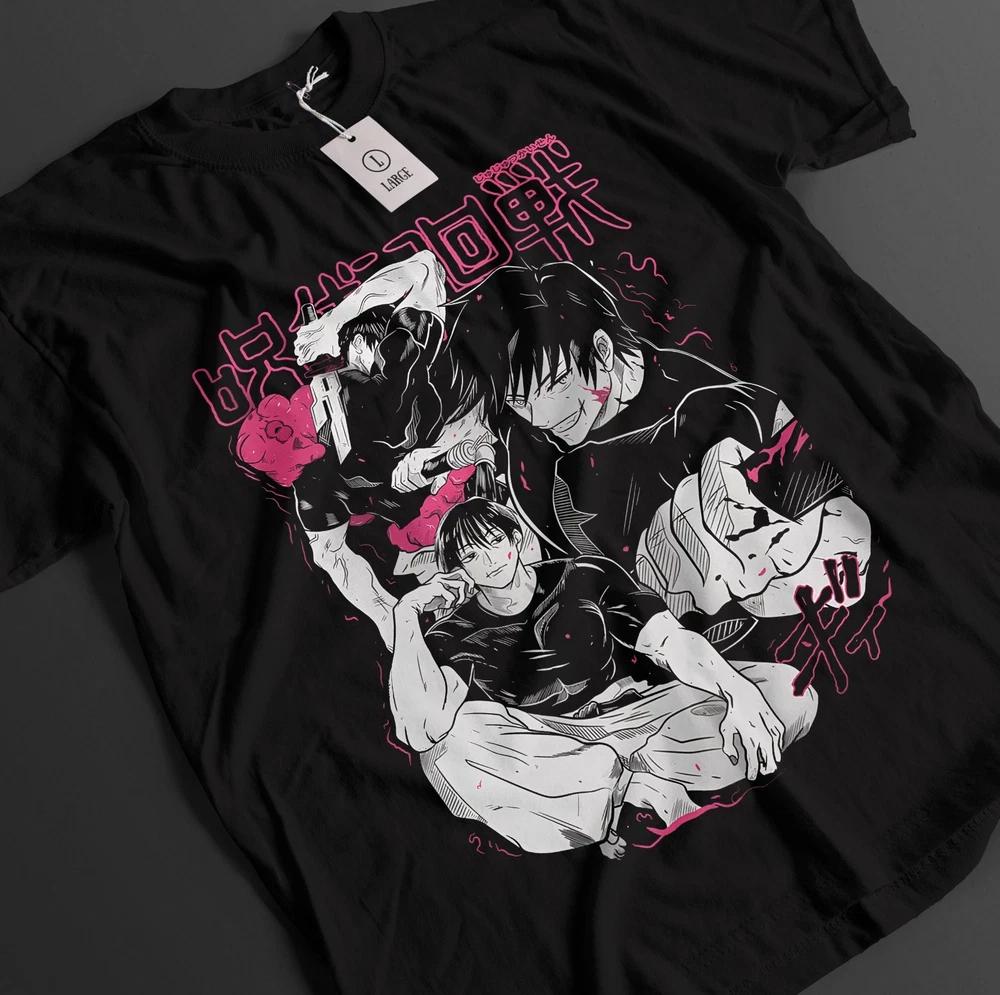 Jujutsu Kaisen Shirt Toji Fushiguro TShirt Gojo Tshirt Sukuna Anime Unisex Tee S