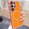 Dual-Color Magnetic Case for Samsung S26 Edge & Compatible Models S25 Ultra/S24