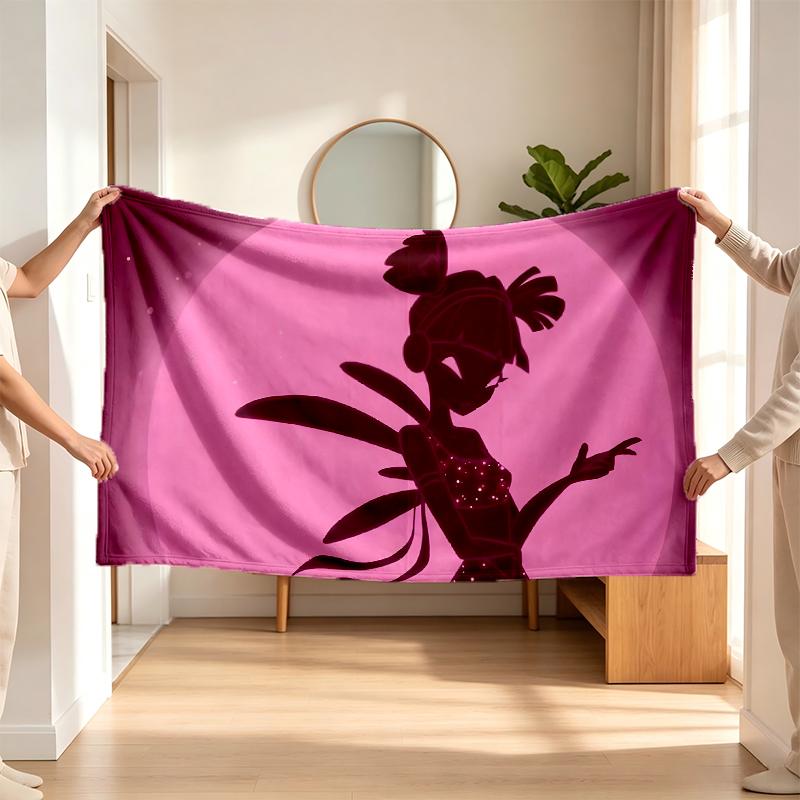 Winx Club (5) Coperta di flanella un morbido accento per la camera da letto e il soggiorno e un accogliente regalo per la casa