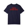 Ich bin nicht 40, ich bin Zwanzig Zwanzig Shirt, Lustiges T-Shirt zum 40. Geburtstag, Statement-T-Shirt mit kräftigem roten Text, Humorvolles Geschenk zum 40. Geburtstag