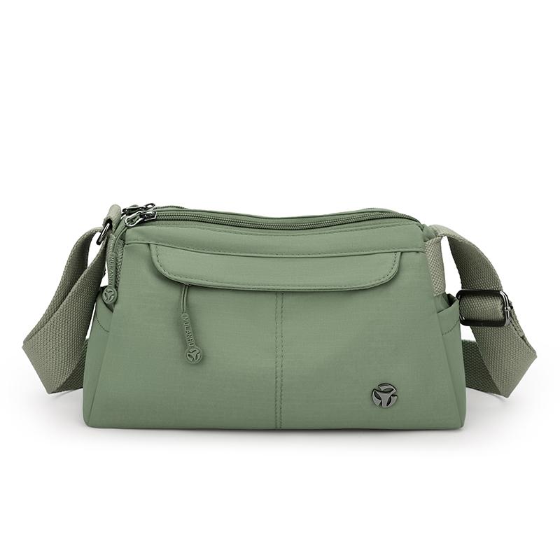 Women's Lightweight Nylon Bag Solid Color Shoulder Bag