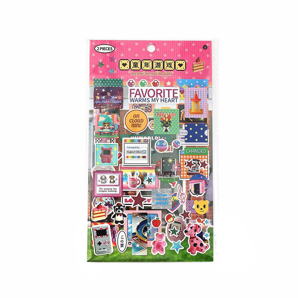 Infeel.Me Four Seasons Japanese Food Sticker & Decoration Set