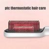 Hair Straightener Brush   Ring Hair Straightener Comb Straightening Brush for Women with Splint Comb Electric Heating Comb Strai