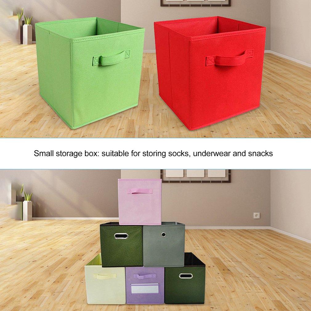 Buy [LIV] Nonwoven Folding Storage Box Household Children Toy Storage
