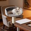 Cat Desk Bed 360 Rotating Hammock for Cat Desk Clamp Kitten Bed for Kittens Pets Animals Indoor Home Apartment Living Room