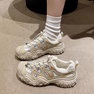 Ugly Cute Shoes Women's Shoes New Sports Shoes Women's Outdoor Hiking Shoes Platform Dad Shoes