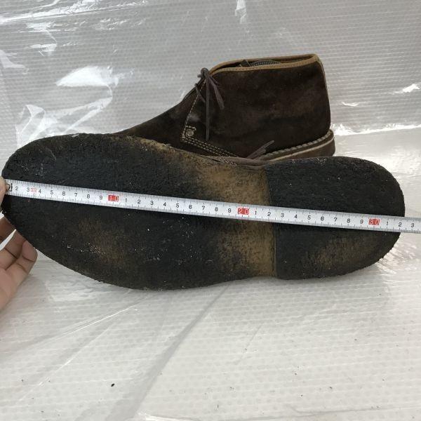 Simple Life Suede Crepe Sole Desert Boots [27.0/Brown] Chukka Shoes(USED)