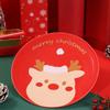 Christmas Ceramic Tableware Elk Dinner Plate Santa Claus Food Bowl Plate Microwave Heating Food Container Dishes Christmas Gifts