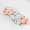 Mini 11-inch Reborn Doll with Closed Eyes, Simulation Baby Doll for Little Girls, Early Education Sleeping Doll