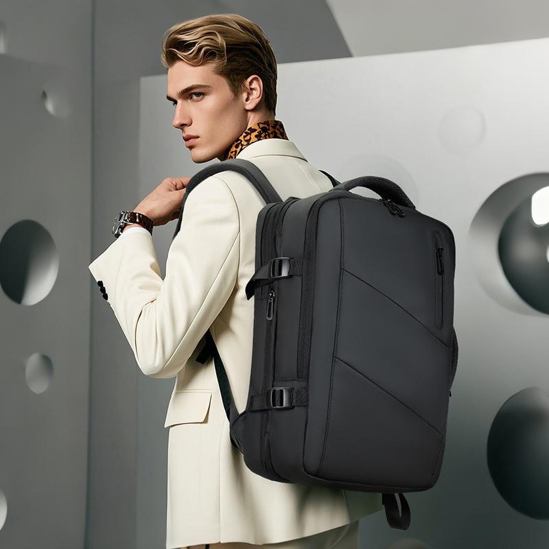 Schoolbag Travel Men's Large Capacity Multifunctional Business Travel Backpack Daily Commuter Business Business Laptop Bag
