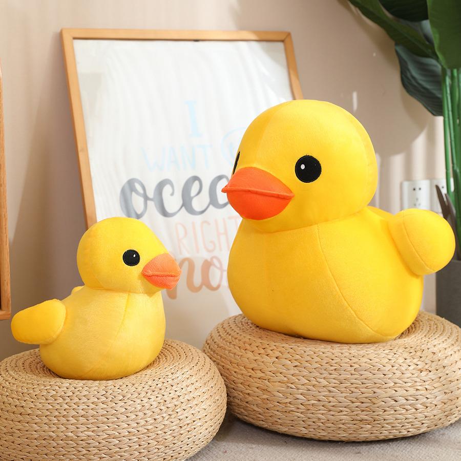 Cute Cute Yellow Duckling Doll Plush Toy Duckling Duck Doll Children's Company Soothing Doll