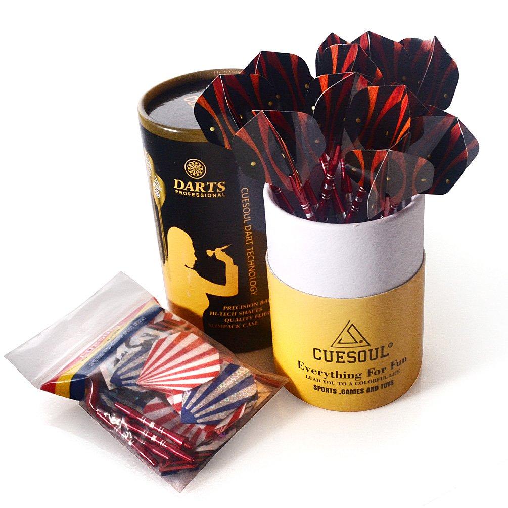 CUESOUL practice soft tip darts 12 pieces (17g/piece)