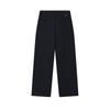 FILA White Simple Classic Versatile Comfortable Basic Knit Casual Pants Women bottoms Legendary-Blue F11W613602FNV