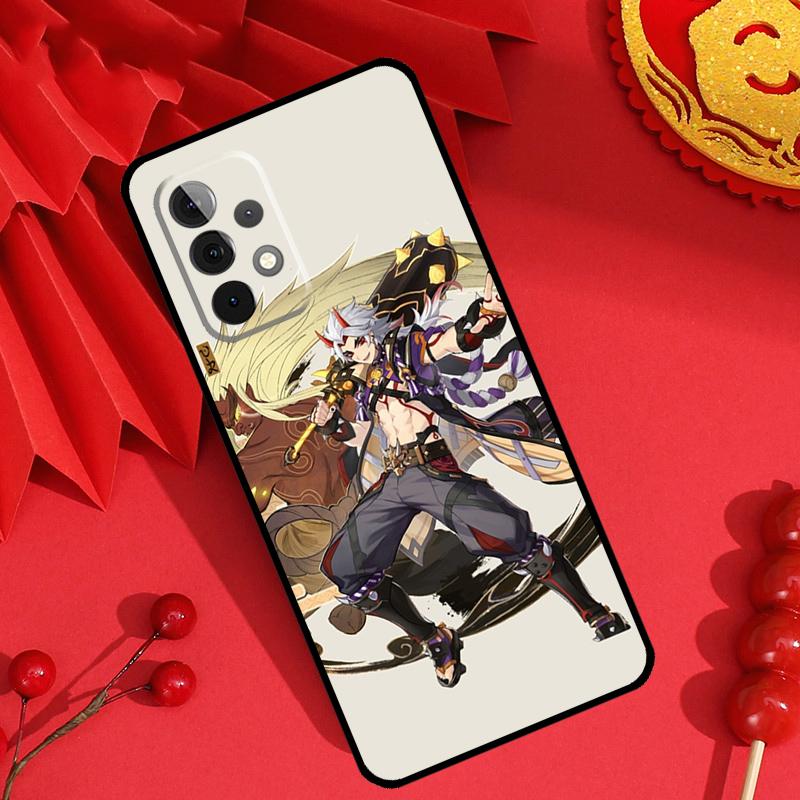 Genshin Impact Arataki Itto Case For Samsung Galaxy M21 M31 M35 M12 M13 M14 M15 M06 M16 M36 M56 M53 M32 M52 M55 M34 M54