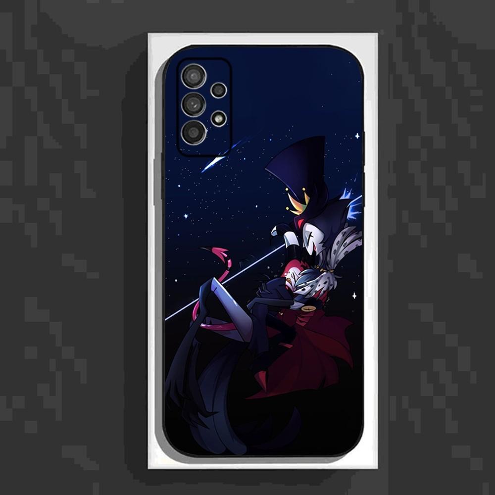 H-Helluva Boss Phone Case For Samsung Galaxy A13,A21s,A22,A31,A32,A52,A53,A71,A80,A91 Soft Black Cover
