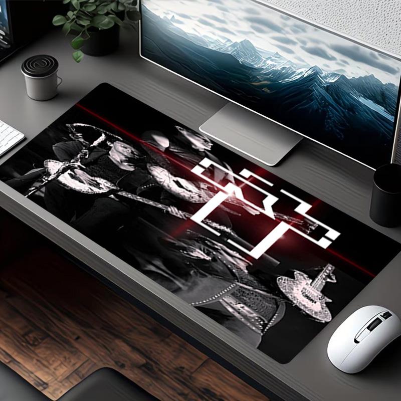 Rammstein Print Mouse Pad, for Keyboard Pad Laptop PC Mat for Office Home Use, Desk Decor, Perfect Birthday Gift for Gamers