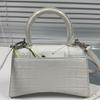 [Pre-Owned] Balenciaga Hourglass XS Top Handle Bag 'White' - Good #UI3OQS