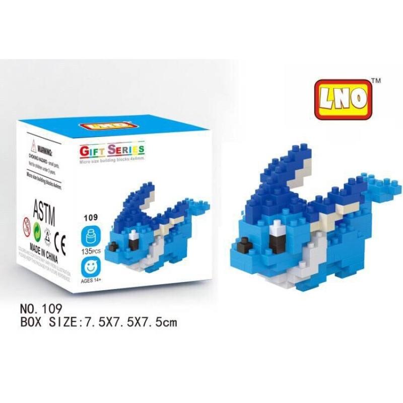 Pokemon Pikachu Series Diy Diamond Building Block Lego Toy Birthday Present