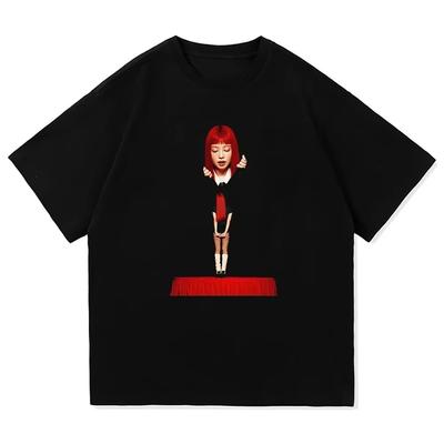 JENNIE Ruby Tričko 2025 Horký Prodej Nové Album Móda Dámské Harajuku Neutrální Vysoce kvalitní Bavlna Top Vzor pro Fandy Tričko Dárek