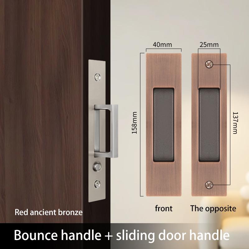 Pocket Door Indication Sliding Door Lock