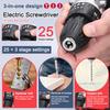 Household 3in1 Multifuctional Electric Drill Handheld Lithium Screwdriver 21V   Drill Brushed Motor 2 Speeds Control Stepless Speed Regulation Ro