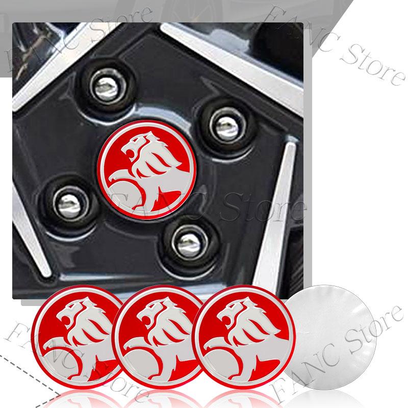 4Pcs 56/60mm Emblem Car Wheel Center Hub Cap Rim Cover Sticker For Holden Captiva HSV VE VT VX VU Commodor Colorado