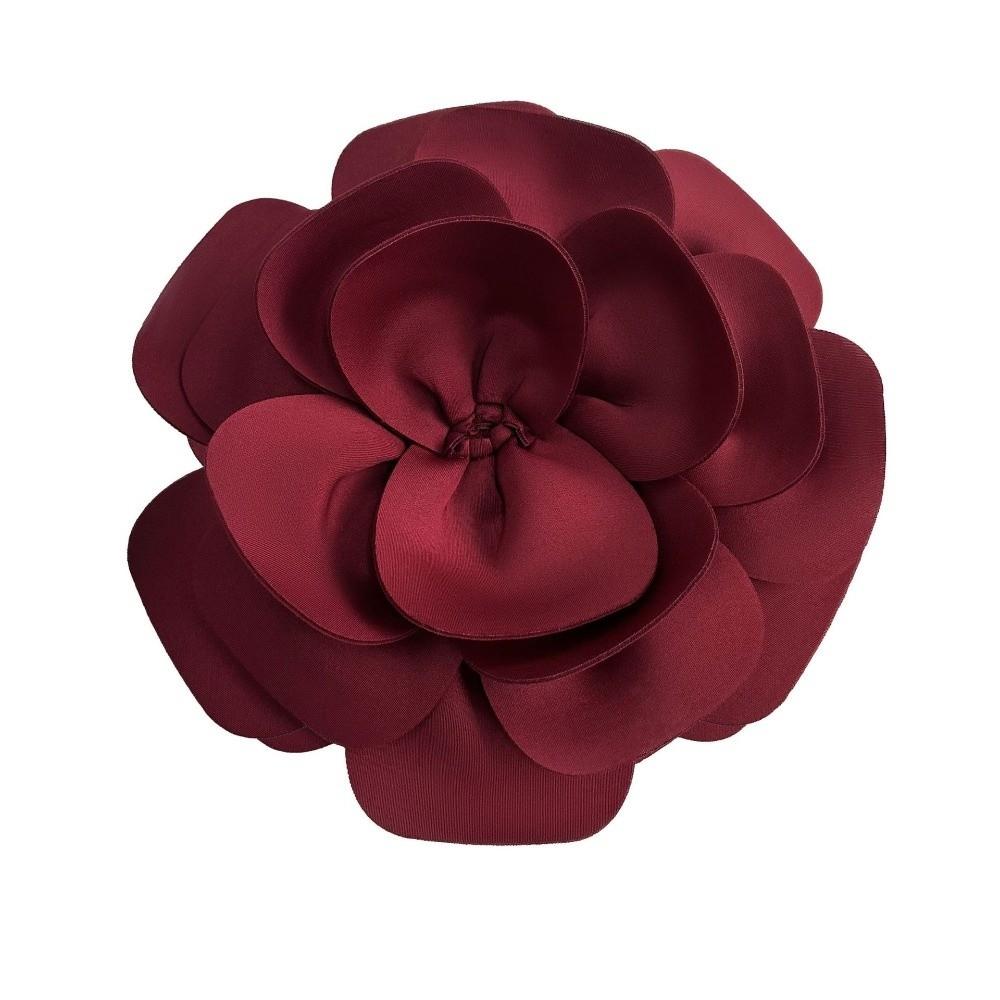 Fashion Large Size Elegant Corsage Removable Multi-layered 3D Chest Flower Solid Color DIY Dress Decorations Hair Accessories