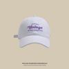 Spring and Summer Three-dimensional Embroidery Showing the Face Small Baseball Cap Women's Deep Top Big Head Circumference Versatile Cap Letter Hat Ti