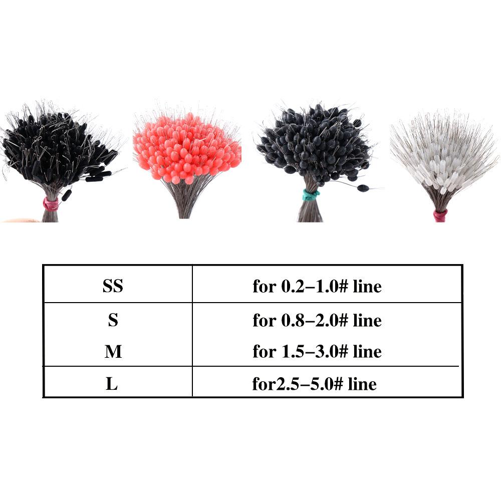 Resistance Fishing Connector Oval Cylindrical Silicone Fishing Bobber Space Bean Fishing Floater