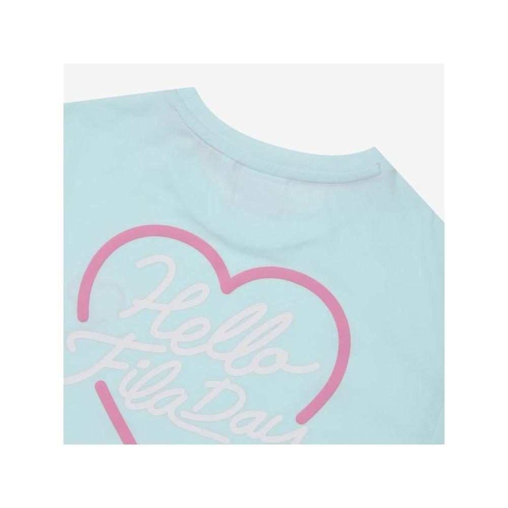 [fila Kids] HearT Series T shirT  Fk2rsf2g01f Pmi  q0zFk2rsf2g01fPmi