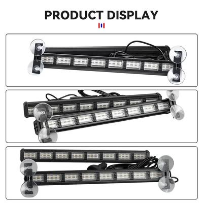 LED Stroboskop Warnblinklicht Auto Leuchte Notfallsignal Lampe Feuerwehr Nebel Windschutzscheiben Beleuchtung Gelb Rot Blau