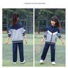 Primary School Spring/Autumn Sportswear: 3-Piece POLO Set with Summer Short Sleeve Garden/Class Uniforms