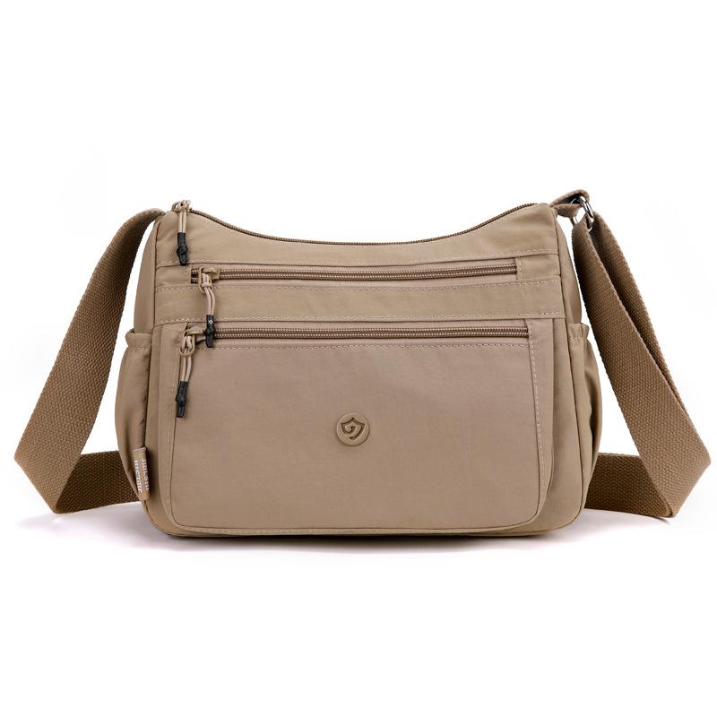 Borsa Impermeabile per il Pendolarismo Quotidiano, Zaino Monospalla alla Moda da Donna, Borsa a Tracolla Casual da Shopping
