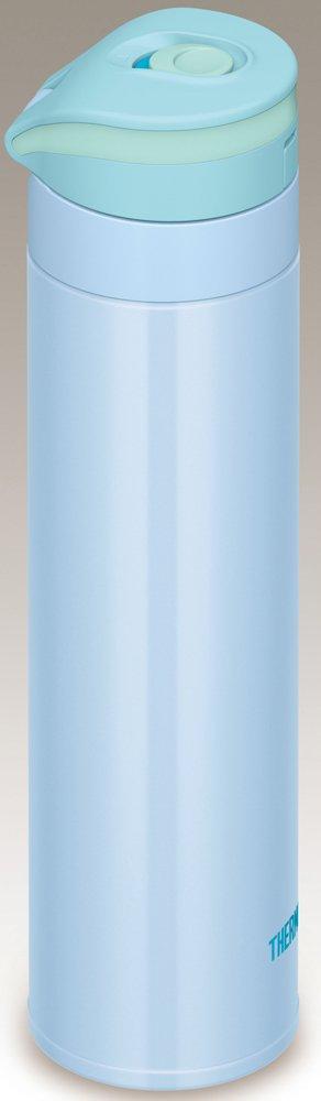 Thermos Vacuum Insulated Portable Mug with BL One-Touch Opening, 0.45L, Blue, JNS-450