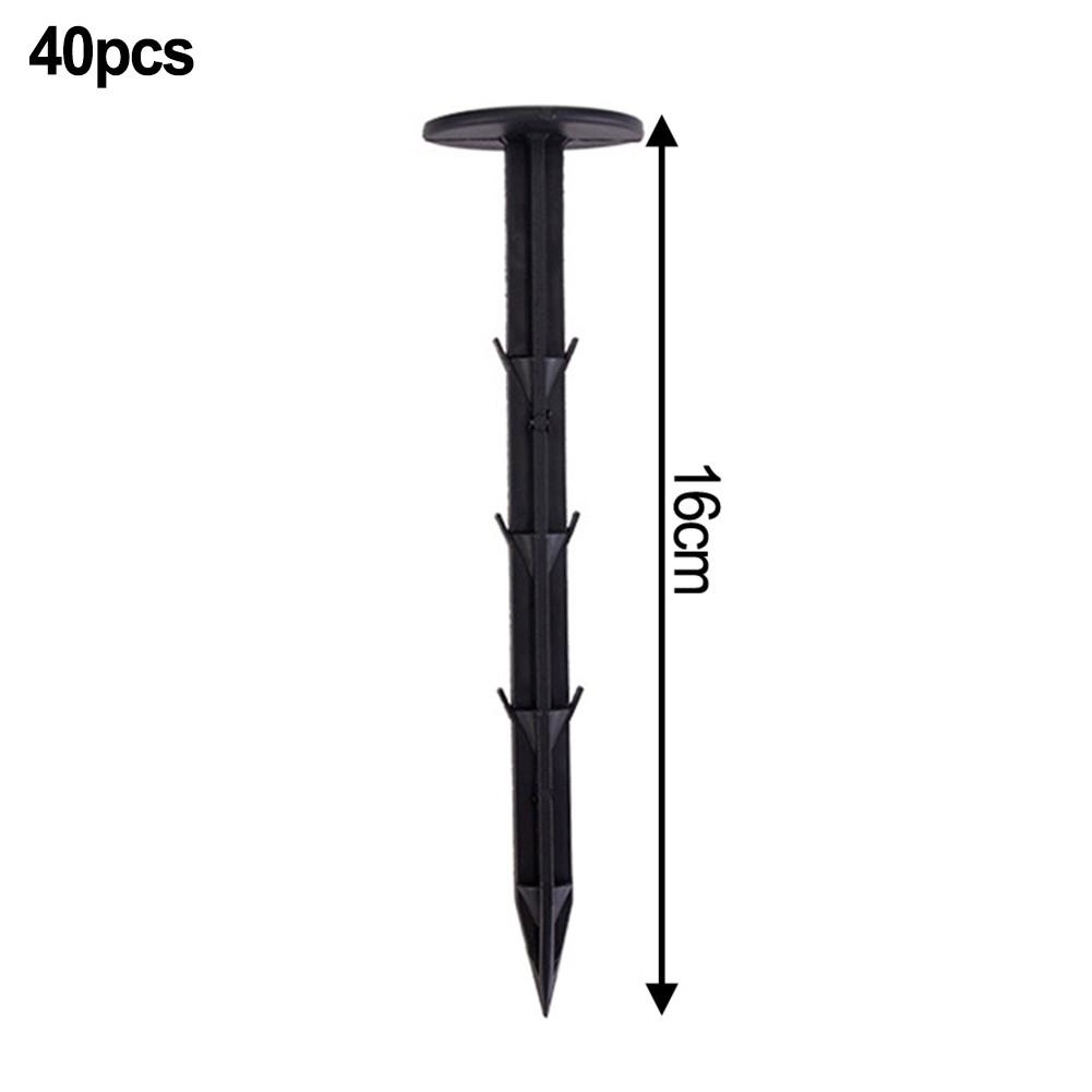 Estacas de jardim portáteis 160 mm 200 mm 30 mm / 1,2 polegadas