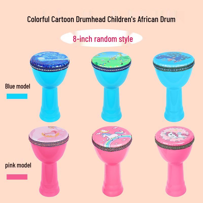 Sheepskin African Hand Drum for All Ages - Beginner To Professional