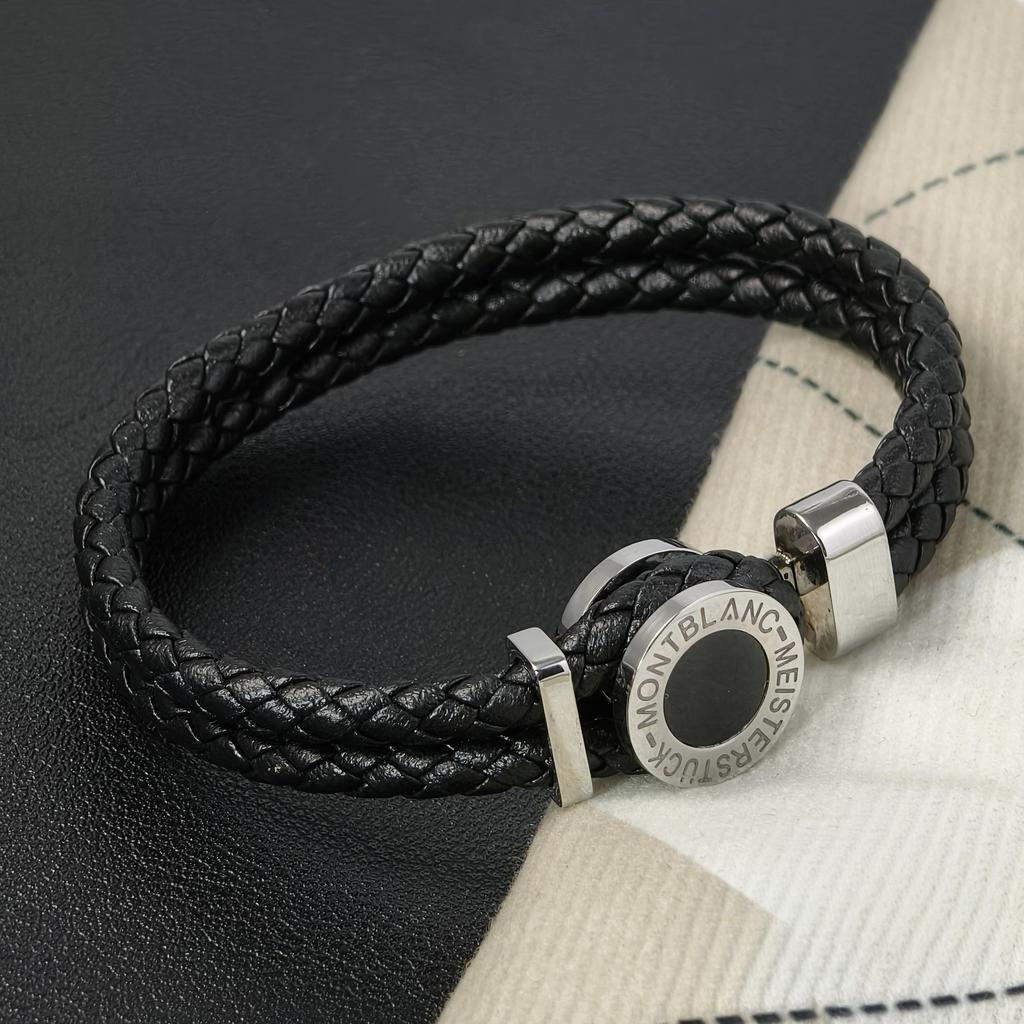 2026 Bracciale Delicato Vintage Bracciale Intrecciato in Pelle per Coppia Accessori Gioielli Regalo per Feste