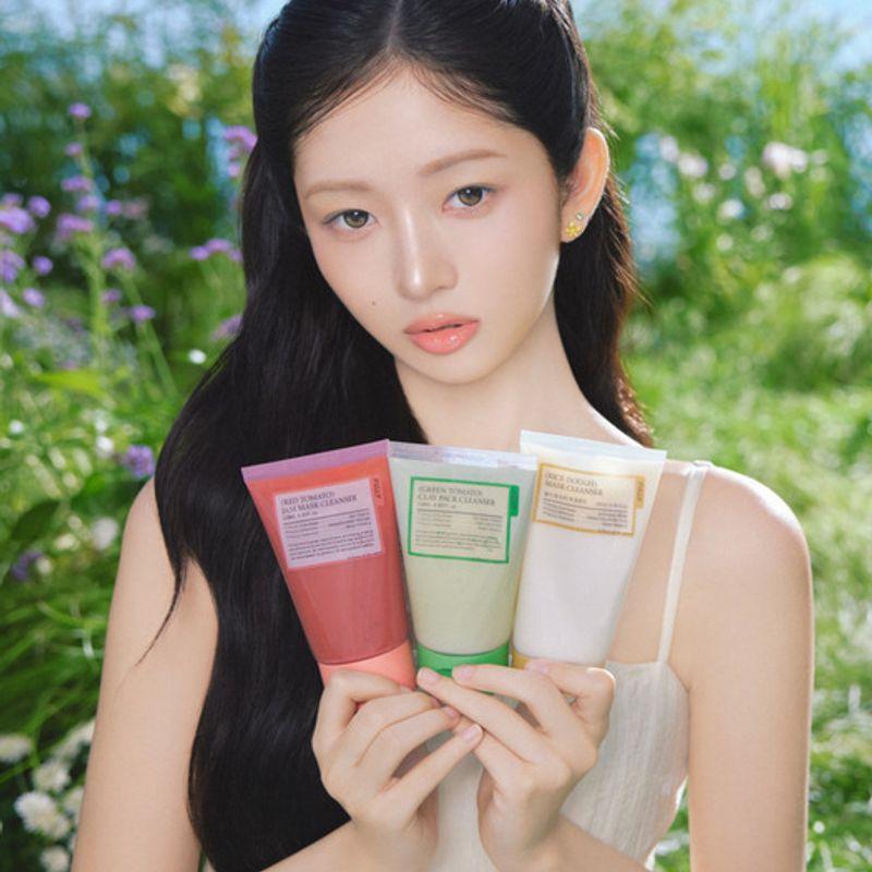 

[Ray Pick] Choose 1 of 3 Fully Vegan Pack Cleansers (Green Tomato/Red Tomato/Rice Dough) Green Tomato Clay Pack Cleanser