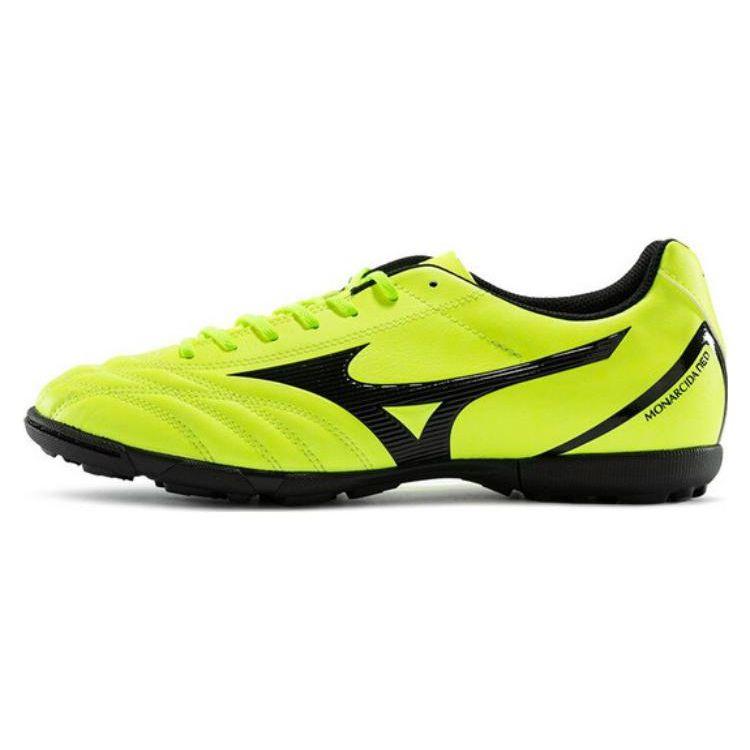 Mizuno Monarcida Comfortable Versatile TF (Rubber Studs) Fabric Durable Breathable Soccer Shoes Men Soccer Shoes Green P1GD202545