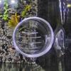 Aquarium Decoration Plant Cup Pot Acrylic Aquatic Plant Cup With Suction Holder Planting Cylinder Cup Aquarium Decoration tool