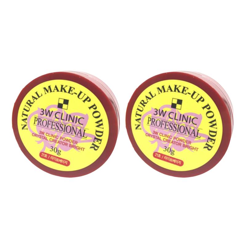 3w Clinic Natural Make Up Powder 30g (9 Options)