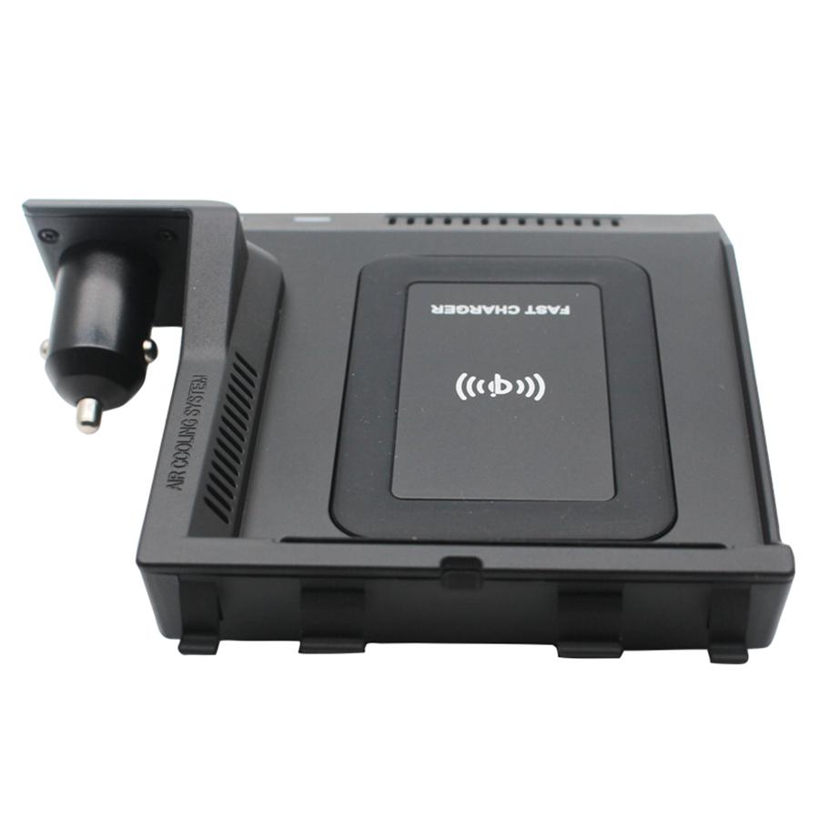 10W Wireless Charger Plate Phone Charging Pad For Mercedes-Benz C GLC 2015-2020